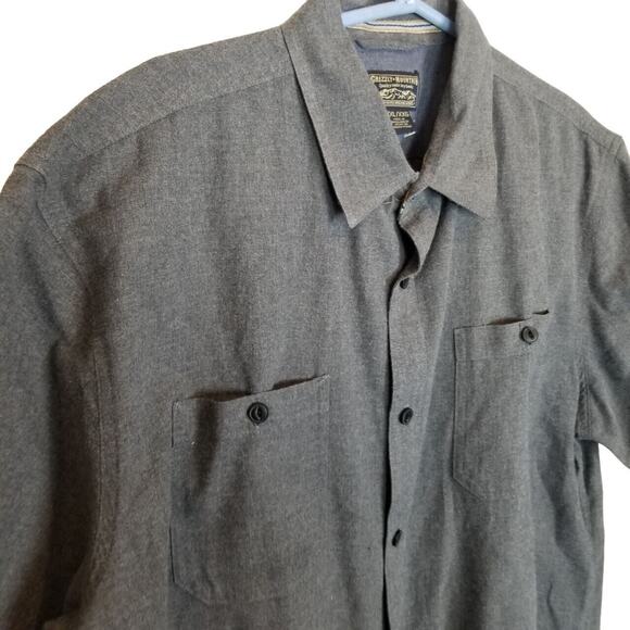 Grizzly Mountain Mens Flannel Shirt Size XXL Gorpcore Outdoor Workwear Utility - Picture 4 of 7